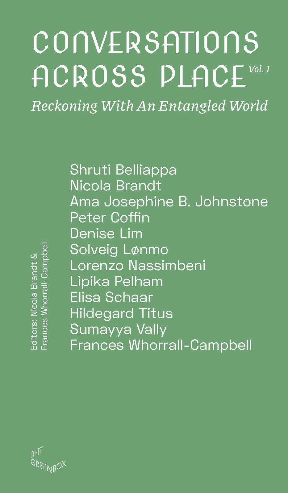 Conversations Across Place Nicola Brandt