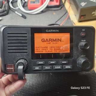 Garmin VHF 215i Like New No MIC