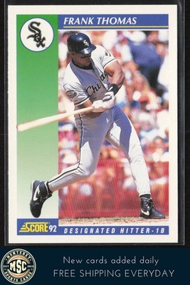 Frank Thomas 1992 Score #505 Chicago White Sox