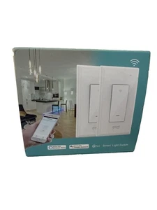 Interrupteur mural intelligent Gosund 2 Pièces Nouveau dans la boîte Amazon Alexa Compatible