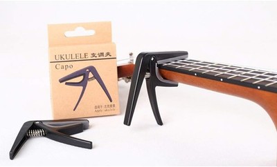 Capo Ukulele Professional One Hand Ukulele Quick Change Ukulele Capo Guitar Part