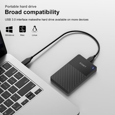 EAGET 500GB 1TB External Hard Drive Portable HDD USB 3.0 for PC/Mac/Laptop/PS4/5