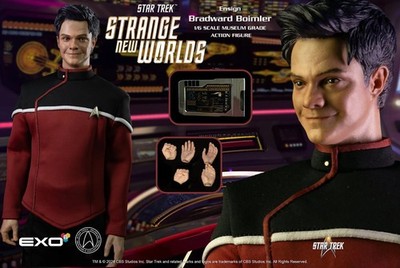 EXO-6 Star Trek: SNW Ensign Bradward Boimler 1/6 Scale 12'' Figure In Stock