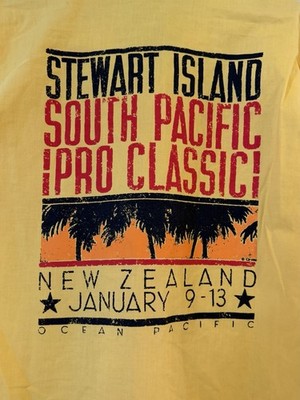 Rare Vintage 1986 OP Pro New Zealand Stewart Island Button Up Surf