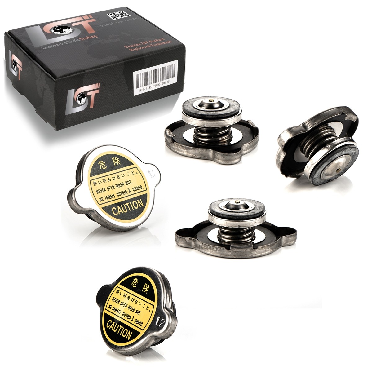 5x Radiator Cap 1.2 Bar for Workshops for CHRYSLER FIAT