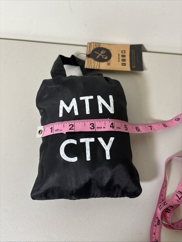 Coalatree MTN2CTY Nomad Black Packable Duffel Bag New - Picture 9 of 10