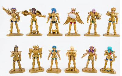 MYTH CLOTH SAINT SEIYA - DIE 12 GOLDENEN RITTER & Athene Baby - NEU! BLOCKS