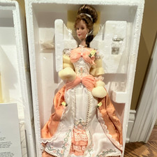 Mattel Orange Pekoe Barbie Victorian Tea Porcelain Collection 22 in LE 2nd