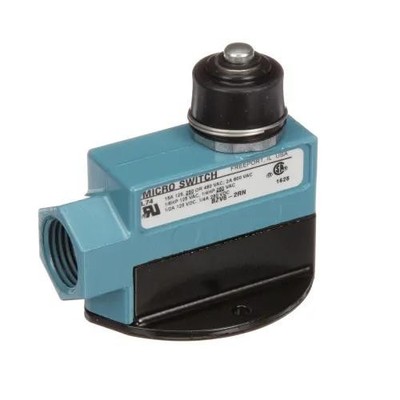 1Pc HONEYWELL BZV6-2RN Limit Switch, Top Plunger, SPDT, 15 A, 600 V, 24 ozf