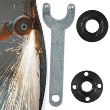 For M14 Thread Replacement Angle Grinder Inner Outer Flange Nut Set Tool Wi [