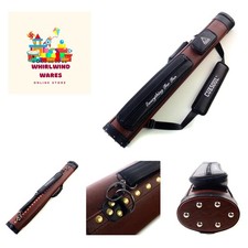 Soocoo Series 2x4/2x2 Hard Pool Cue Case -Holds 2 Cue Butt and 4 Cue Shafts,F...