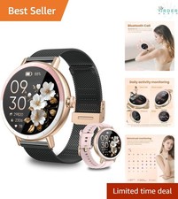 Smartwatch Fitness Tracker for Men Women 1.27 Touch Screen Waterproof Call GPS