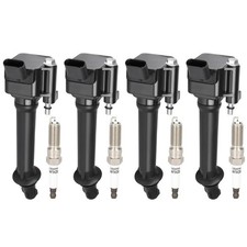 ECCPP 4 ignition coils with 4 iridium Spark Plugs,UF821,coils packs,for Chevrole