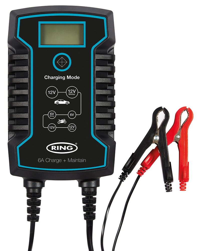SmartCharge 6/12V 6A: Caricabatteria Digitale Automatico Professionale