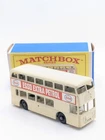 MATCHBOX LESNEY Moko 74b Daimler Fleetline Bus Cream original vintage diecast