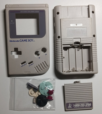 Gray OEM Full Housing Shell for Nintendo For Gameboy Classic DMG