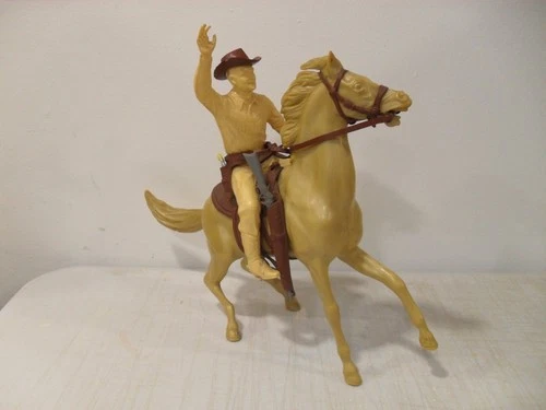 Marx Rider of the Range Roy Rogers and Trigger 9" figure