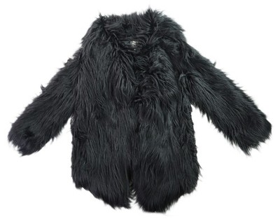 NONAT Women s Medium King Wrap Vegan Faux Fur Coat Jacket Coat MSRP $360