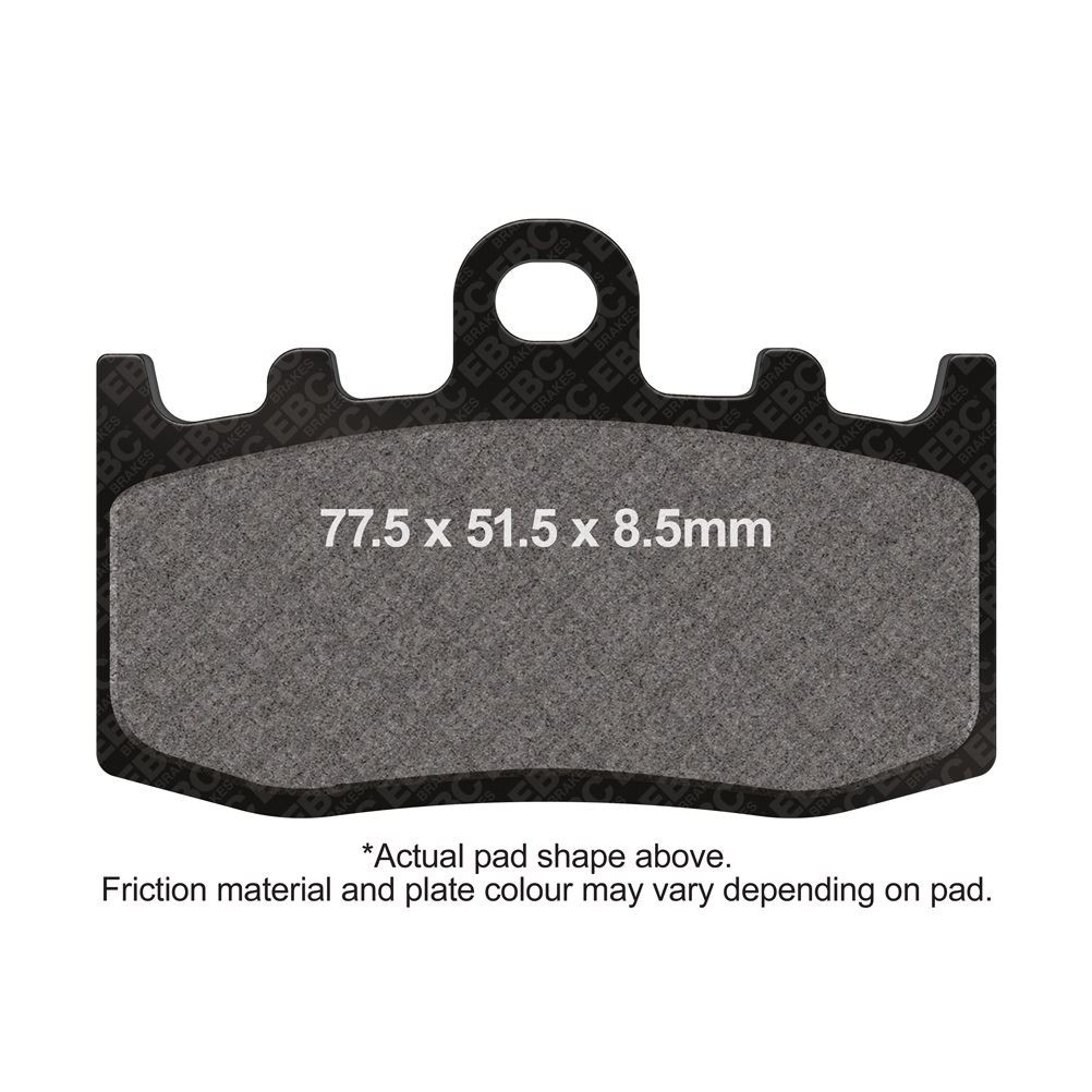 EBC Pro HH Brake Pad Set Front Right for BMW R1200 RT K26 0368 Brembo 2005-2007