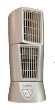 Ventilador torre viento escritorio LASKO 4910 Platinum 3 velocidades 14" con tapa pivotante