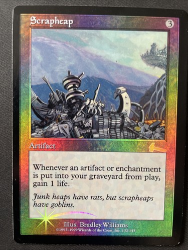 Magic The Gathering Scrapheap Urza's Legacy Foil