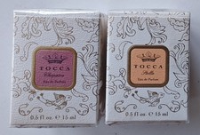 TOCCA Cleopatra Stella Eau de Parfum Set .5 Fl Oz / 15 ml Each Sealed in Box