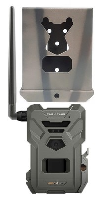 Spypoint FLEX-PLUS HD Extended Battery Dual SIM Cellular Trail Camera + Lock Box