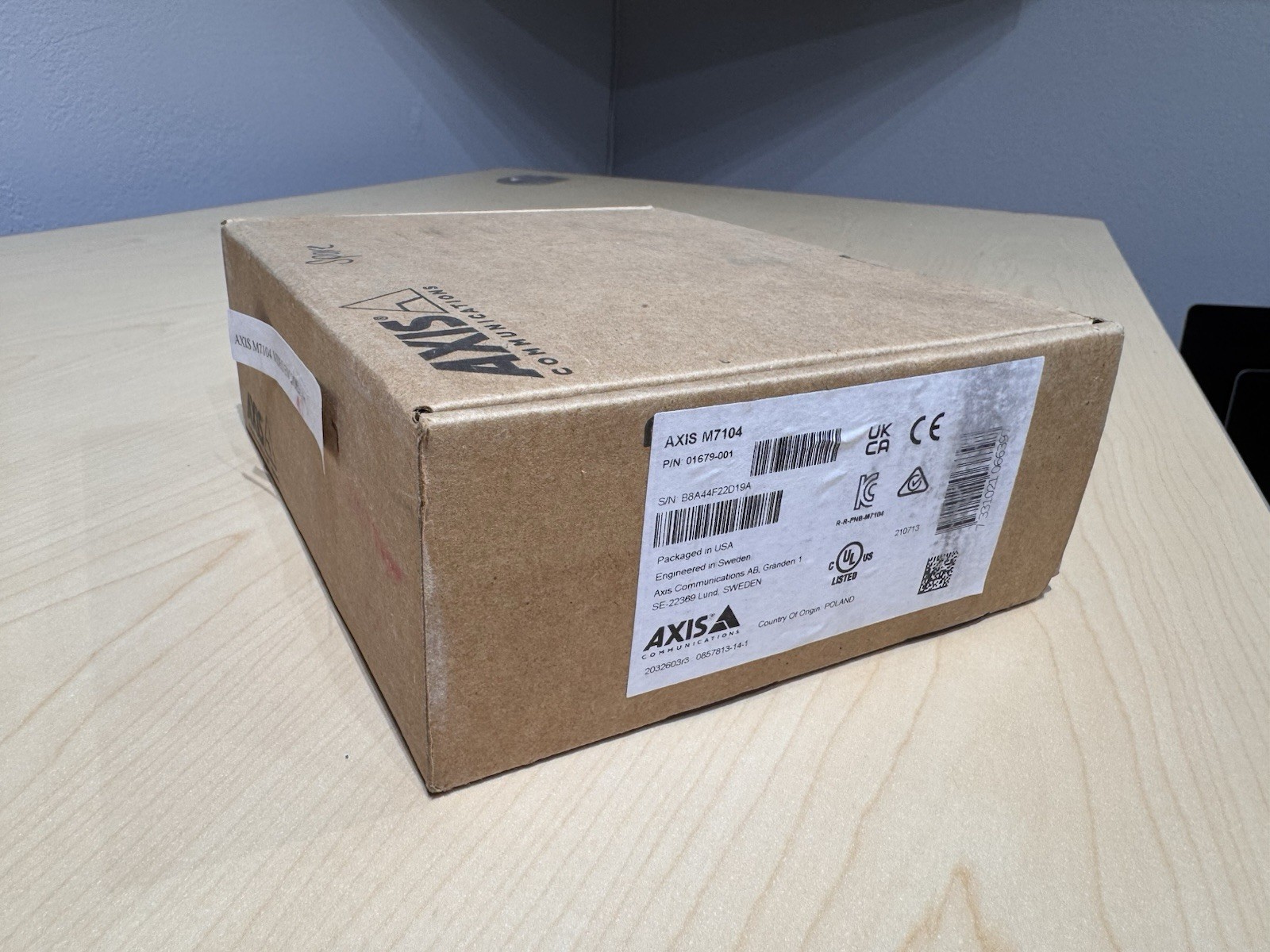 Axis M7104 Video Encoder 01679-001 New Sealed