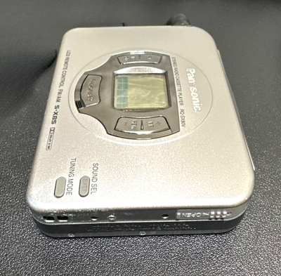 JUNK Panasonic RQ-SX80V Cassette Player Portable Body Only Japan