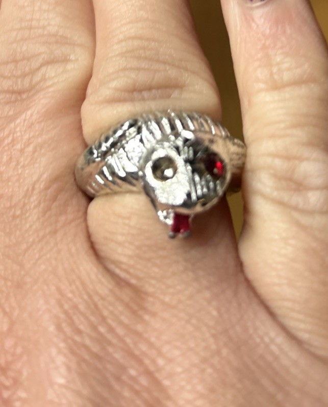 Victorian Era Snake Ring - image 6