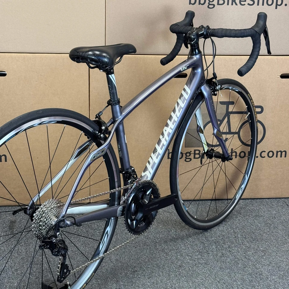 Bicicleta de carretera Specialized Ruby Sport usada, 11 velocidades, carbono para mujer-2012, 48 cm (50 cm) Foto 3 de 4