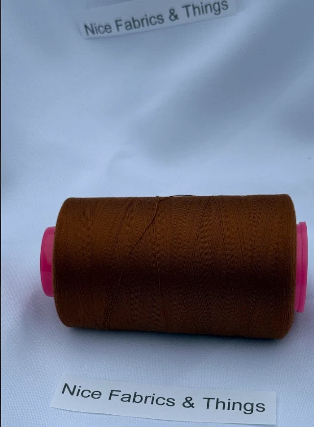 50 Spools -Brown AX690 Multi Purpose Sewing Thread - Image 2 of 3