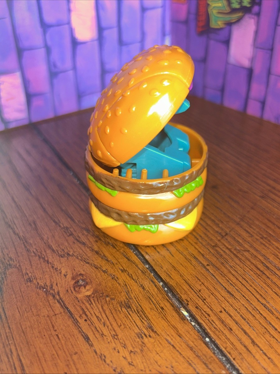 McDonalds cheese burger Food Changeables Robot Transformers Happy