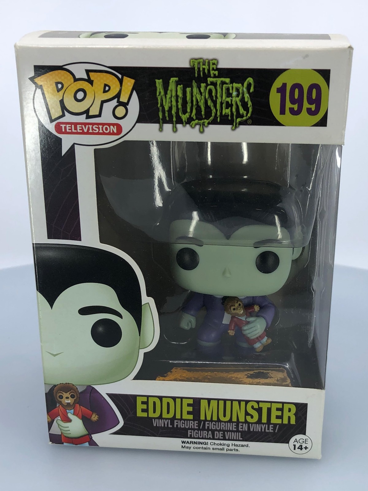 Funko Pop! Television Munsters Eddie Munster #199 Vinyl Figure Damaged Box