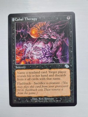 MTG [Magic the Gathering] Cabal Therapy Judgement [Commander] [Premodern] Exc