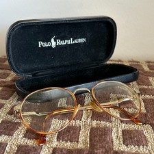 Vintage Polo Ralph Lauren "Polo Classic" Engraved Oval Glasses