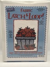 Latch  Loop 20  x27  Rug . Fabric.  Strawberry Basket  Betty  Co, Craft