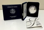 2008-W Proof American Silver Eagle Dollar $1 Box & COA US Mint Bullion OGP