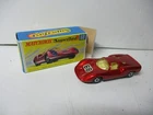 Matchbox Lesney Superfast SF68 Porsche 910- "68" label, LIGHT AMBER windows, box