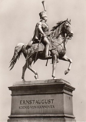 AK Hannover - Ernst-August-Denkmal
