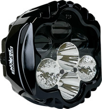 Custom Dynamics 7" Shark Demon 2 Universal LED Headlight for Harley Davidson