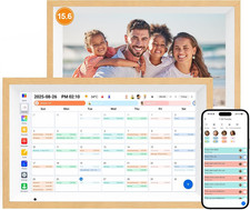 Digital Calendar 15.6" Digital Wall Planners for Family Schedules, Electronic Ca