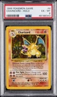 1999 POKEMON BASE SET UNLIMITED #4 CHARIZARD-HOLO PSA 6