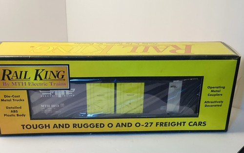 MTH RAIL KING O GAUGE #30-74723 2013 MTHRRC 50’ 2 PUERTAS VAGÓN CAJA ENCHUFADO NUEVO | Zustand: New