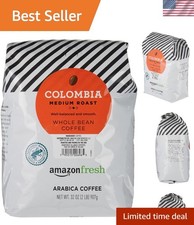 Freshly Roasted Colombia Whole Bean Coffee, 32 Oz - Medium Roast Delight 14.80 per pound