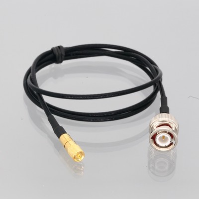 BNC to Locking Spring 10-32 Microdot RG316 Cable Accelerometer Flaw detector NDT