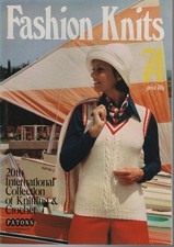 Fashion Knits 74 by Patons - 1974 Knitting & Crochet Patterns Magazine