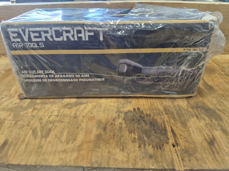 Evercraft Cut-Off Tool 776-0233 New Old Stock. Pneumatic Tool Cut Off Tool