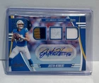 2025 Panini Absolute Justin Herbert Triple (RAW)