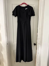 Southeastern Performance Apparel Black Concert Dress Size 10